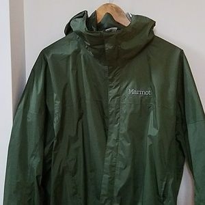 Hunter Green Rain Jacket by Marmot